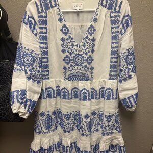 Milly Embroidered Dress